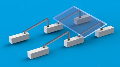 Single Landscape Concrete Roof Structure